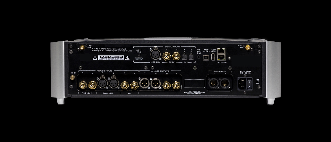 Moon 891 Analoge Vorstufe mit Streaming