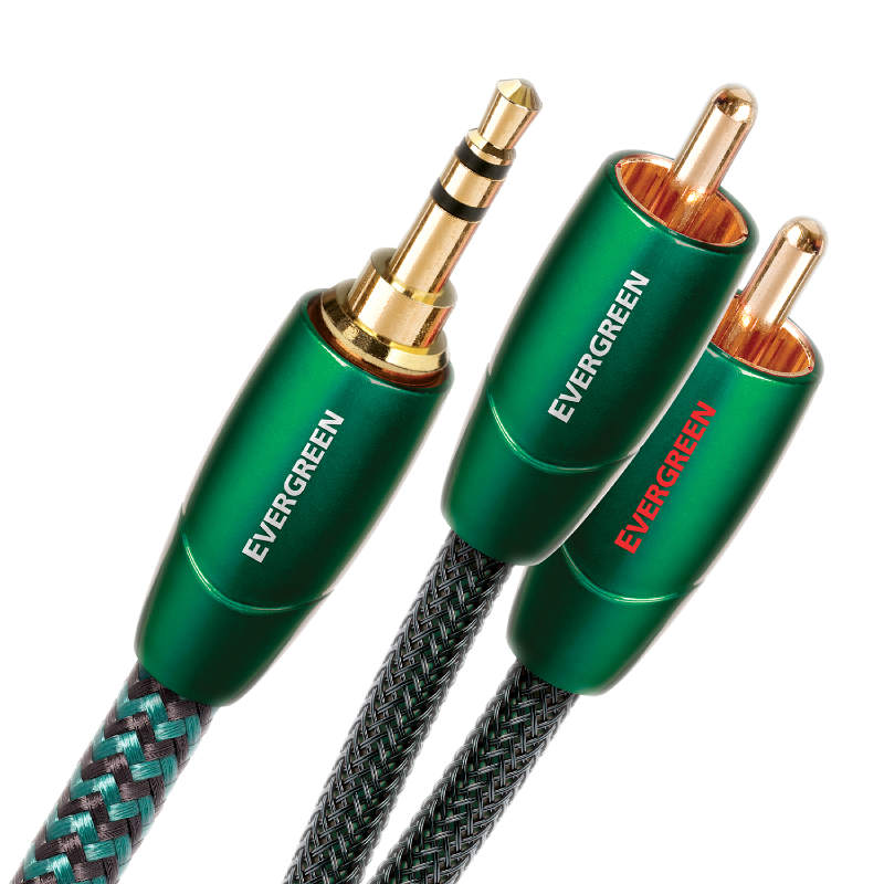 AudioQuest Evergreen Mini-Jack auf RCA-Kabel