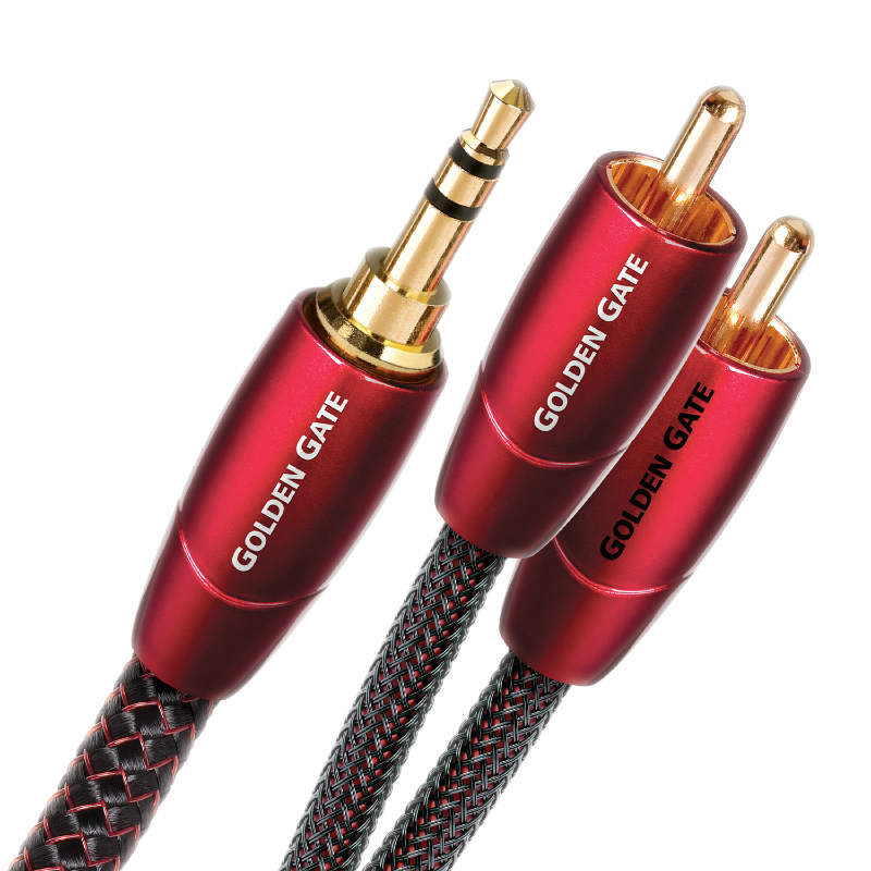 AudioQuest Golden-Gate Mini-Jack auf RCA-Kabel