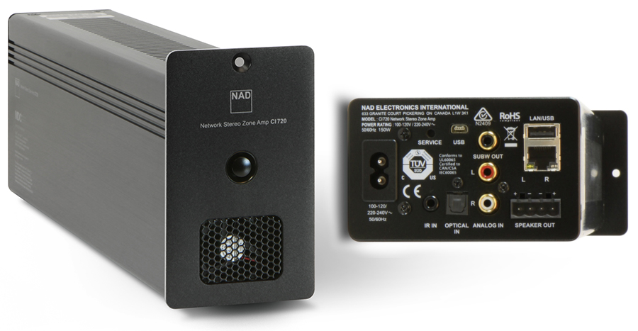 NAD CI 720 V2 Netzwerk Stereo-Zonen Verstärker